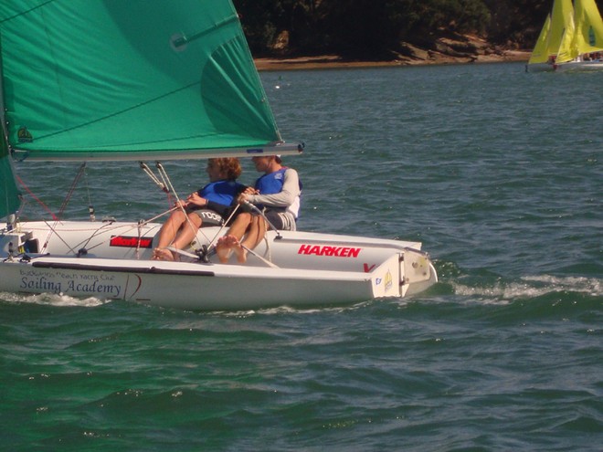 Harken Auckland Schools Cup Team Racing - 420’s at BBYC © Tait Photography Johnston