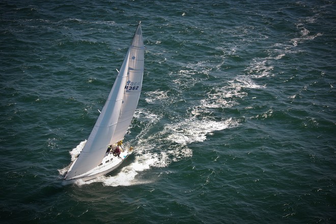 Duckmobile, with skipper David Seaman at the helm - Lipton Cup 2011 © Shirley Wodson