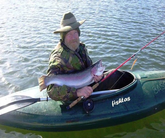 Kayaks can get you where the fish are. - Tasmanian boating © Carl Hyland