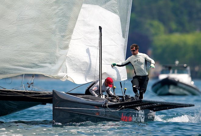 Aretmis Racing team during the 2nd day of Vulcain Trophy, Grand Prix Les Ambassadeurs D35  - Vulcain Trophy, Grand Prix Les Ambassadeurs D35  © Chris Schmid / Eyemage Media Schmid - Copyright http://www.eyemage.ch