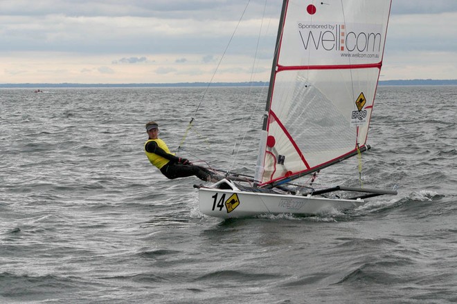 Young Briton, Daniel Henderson, is the series leader after four races. - Musto Performance Skiffs Worlds ©  John Curnow
