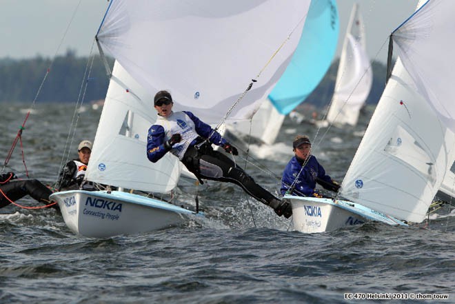 470 European Championships 2011 © Thom Touw http://www.thomtouw.com