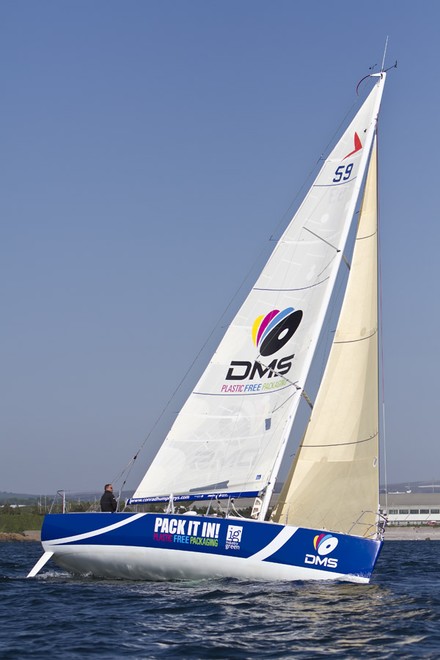 British Solo Sailor Conrad Humphreys © Sport Environment - Tom Gruitt