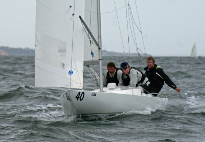 Day 1: 2011 Int Dragon World Championships - Melbourne &copy; Richard Gladwell www.photosport.co.nz