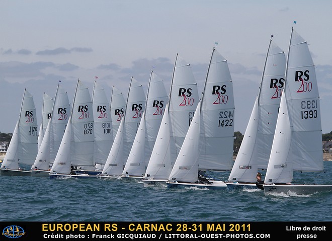 RS200 action at the Zhik RS Eurocop 2011 © Franck Gicquiaud/Littoral Ouest