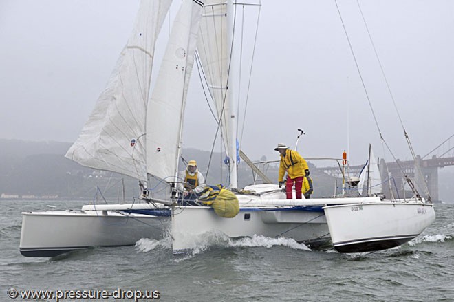 Hapagirl - Silver Eagle Long Distance inside the Bay race 2011 © Erik Simonson/ pressure-drop.us http://www.pressure-drop.us