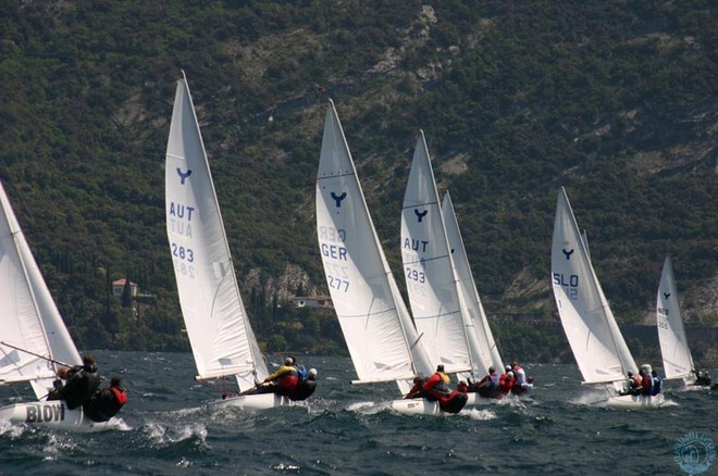 Yngling European Championship day 2 &copy;  Elena Giolai/Fraglia Vela Riva