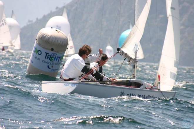 Yngling European Championship day 2 &copy;  Elena Giolai/Fraglia Vela Riva