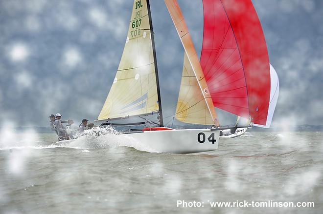 Melges 24 World Championships Corpus Christi, Texas.<br />
Day 3 Wednesday, May 18, 2 races sailed in 17-20 knots.<br />
 ©  Rick Tomlinson http://www.rick-tomlinson.com