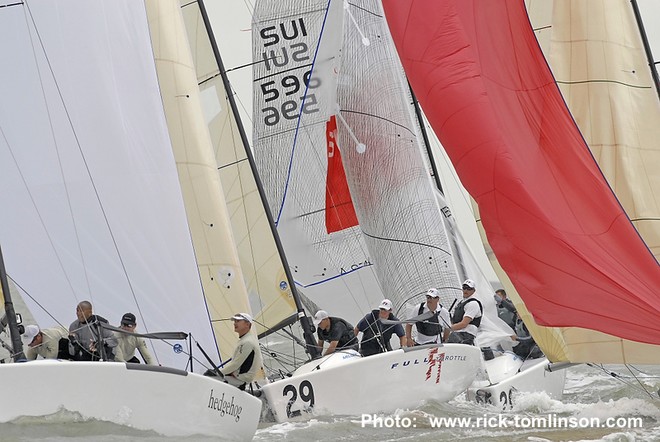 Melges 24 World Championships Corpus Christi, Texas.<br />
Day 3 Wednesday, May 18, 2 races sailed in 17-20 knots.<br />
 ©  Rick Tomlinson http://www.rick-tomlinson.com