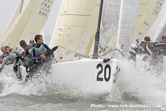 Melges 24 World Championships Corpus Christi, Texas.<br />
Day 5 Friday , May 20, 2 races sailed in 17-22 knots. ©  Rick Tomlinson http://www.rick-tomlinson.com