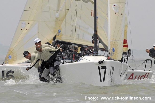 Melges 24 World Championships Corpus Christi, Texas.<br />
Day 5 Friday , May 20, 2 races sailed in 17-22 knots. ©  Rick Tomlinson http://www.rick-tomlinson.com