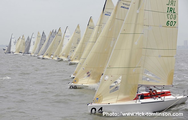 Melges 24 World Championships Corpus Christi, Texas.<br />
Day 5 Friday , May 20, 2 races sailed in 17-22 knots. ©  Rick Tomlinson http://www.rick-tomlinson.com