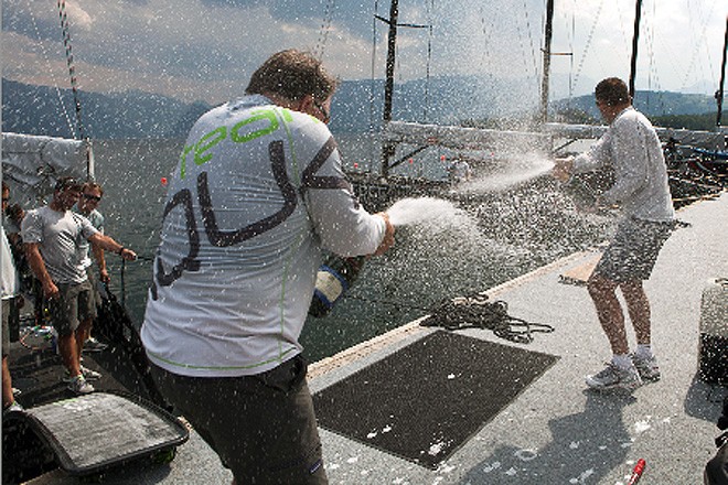 Nika celebrates - RC44 Austria Cup Day 2 © SW