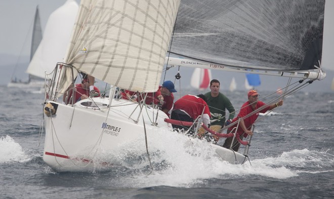 Hot racing off Puerto Rico’s southeast coast.  © Bob Grieser - Puerto Rico Heineken International Regatta