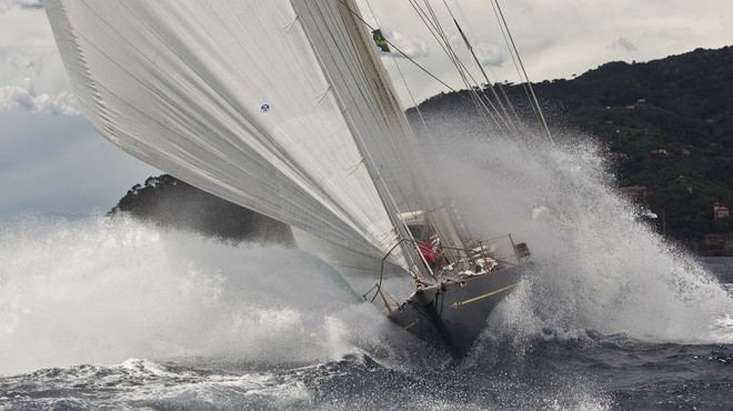 SHAMROCK V, Sail n: JK3, Class: J CLASS, Owner: SHAMROCK V Ltd - Portofino Rolex Trophy &copy;  Rolex / Carlo Borlenghi http://www.carloborlenghi.net