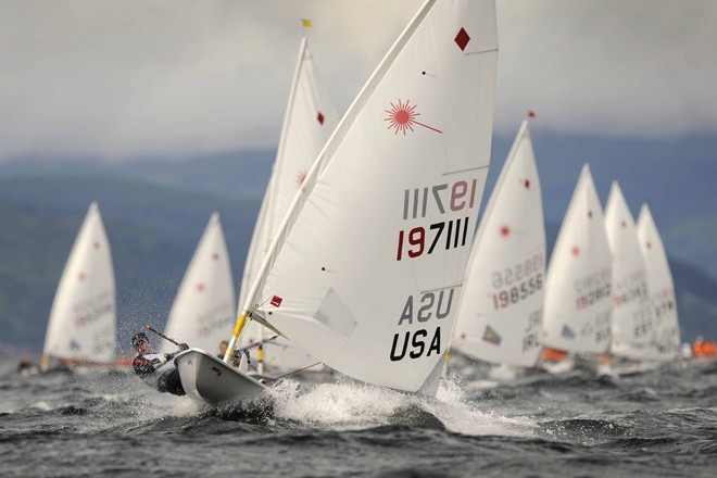 Paige Railey (USA) - Laser Radial World Championships  ©  Marc Turner /RYA http://marcturner.photoshelter.com/