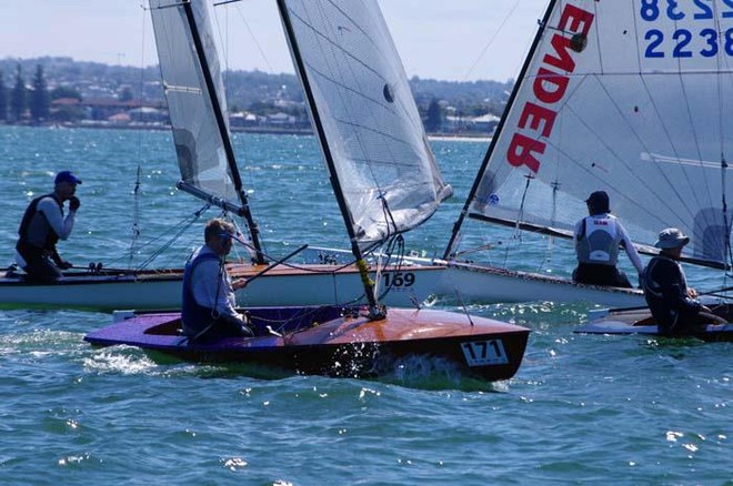 Manouevring before the start - Sail Sydney 2011 © Robin Evans