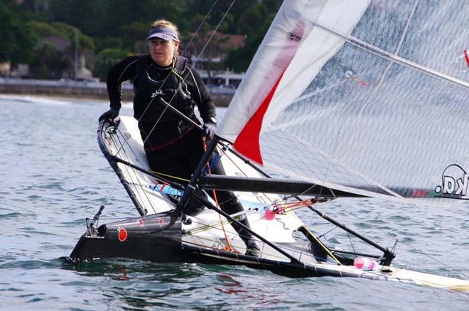 Emma Spiers before the start. © Robin Evans