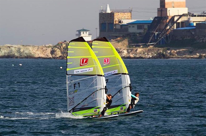 The Mussilmani brothers - PWA World Cup Ulsan 2011 ©  John Carter / PWA http://www.pwaworldtour.com