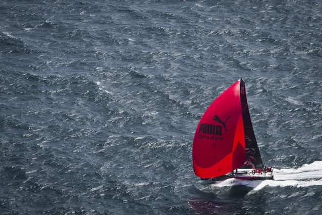 PUMA Ocean Racing powered by BERG Propulsion training onboard Mar Mostro off, Newport, Rhode Island. ©  Dan Armstrong Photography