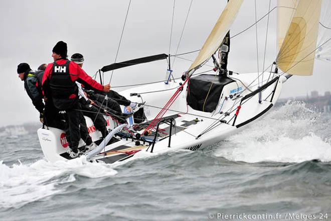 Böklunder Melges 24 European Championship 2011 Day 1 © Pierrick Contin www.pierrickcontin.com