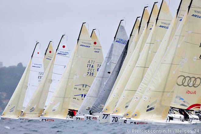 Böklunder Melges 24 European Championship 2011 Day 1 © Pierrick Contin www.pierrickcontin.com