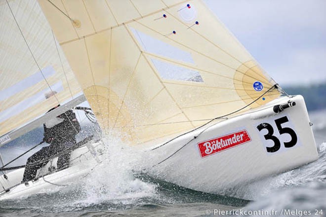 Böklunder Melges 24 European Championship 2011 Day 1 © Pierrick Contin www.pierrickcontin.com