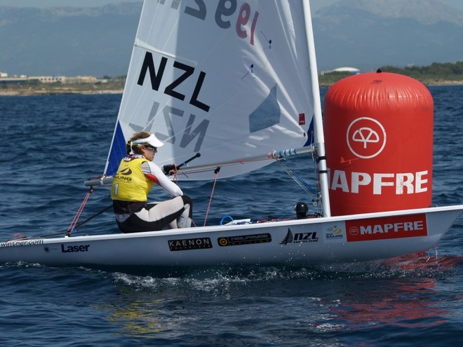 Sarah Winther - Gold Medalist Womens Laser Radial - Princess Sofia Trophy, ISAF World Cup, Plama, Spain ©  Jesus Renedo http://www.sailingstock.com