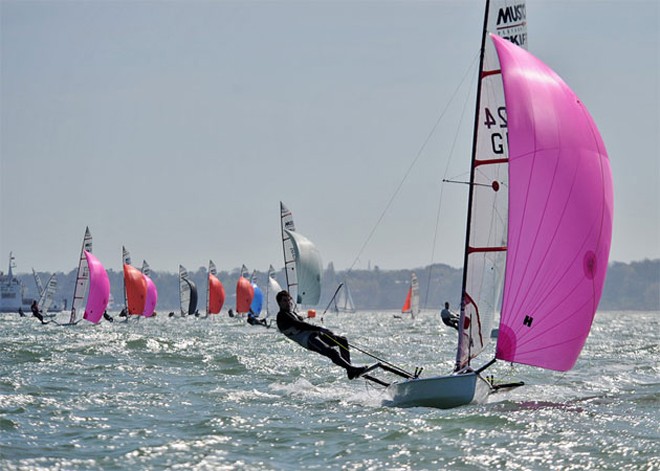 dave - Stokes Bay Yacht Club Musto Skiff and B14 Open Meeting © Tania Samus http://www.photoskiff.com