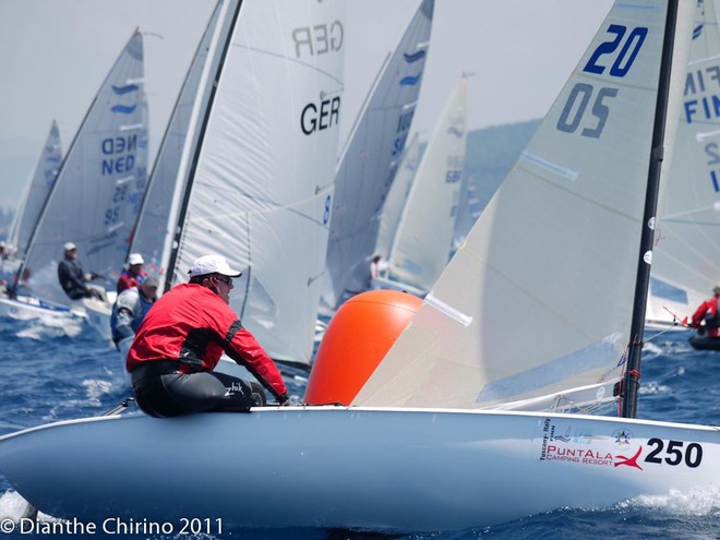 Finn World Masters 2011 day two © Dianthe Chirino 
