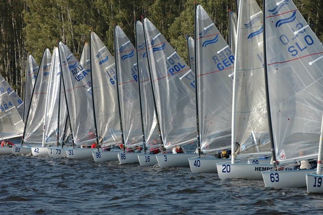 The 2005 Finn Gold Cup in Moscow © Robert Deaves/Finn Class http://www.finnclass.org