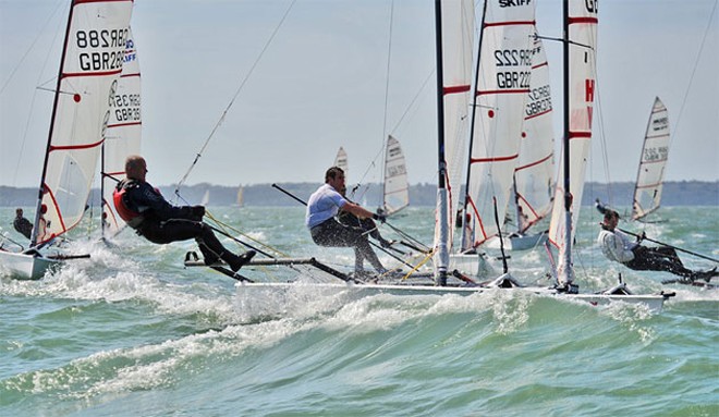 Stokes Bay Yacht Club Musto Skiff and B14 Open Meeting © Tania Samus http://www.photoskiff.com