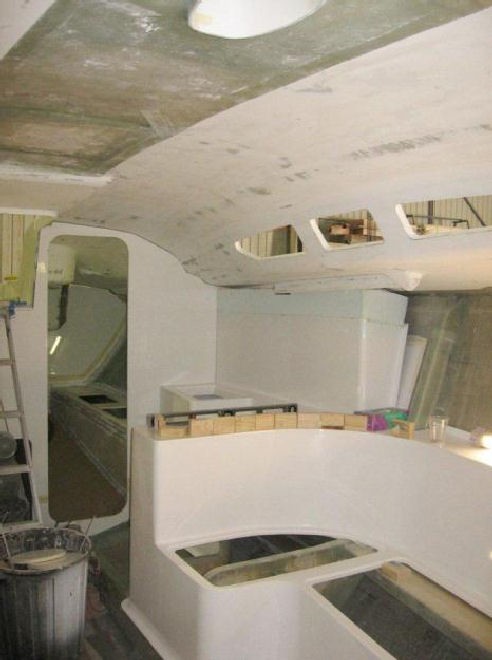 GTS43 build update &copy; Sydney Yachts . http://www.sydneyyachts.com