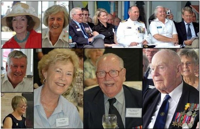 HMAS Perth Survivors Pay Homage ©  Yachting WA . http://wa.yachting.org.au