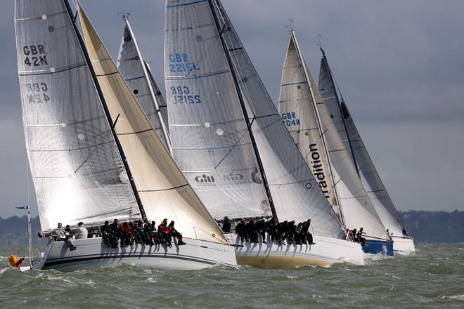 La Response,GBR 42,Quokka, GBR 2215, - RORC IRC National Championship 2011 Day 2 ©  Paul Wyeth / RORC