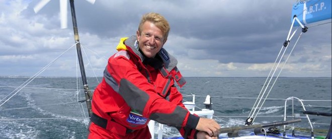 Jean-Pierre Dick onboard Vibrac-Paprec 3 - Barcelona World Race © Barcelona World Race http://www.barcelonaworldrace.org