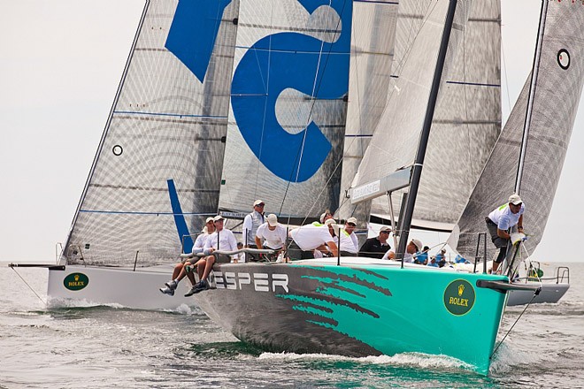 Jim Swartz’s VESPER, TP 52, wins 1st race in IRC1 - Block Island Race Week 2011 © Daniel Forster http://www.DanielForster.com