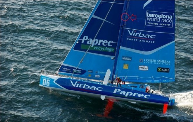 Virbac-Paprec 3 - Barcelona World Race © Yvan Zedda http://www.zedda.com.