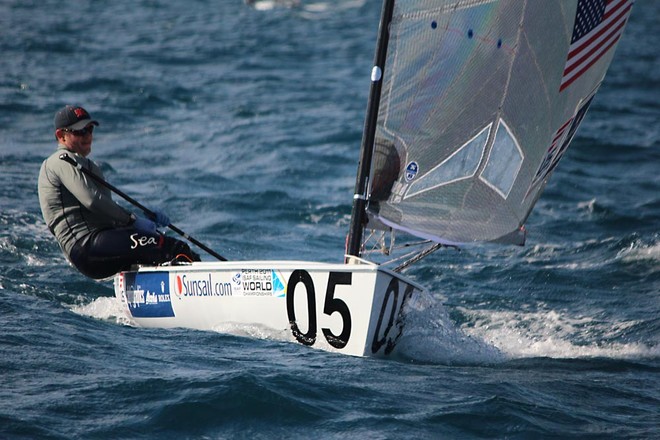 Zach Railey, Finn Gold Cup 2011 - ISAF Sailing World Championships © Robert Deaves/Finn Class http://www.finnclass.org