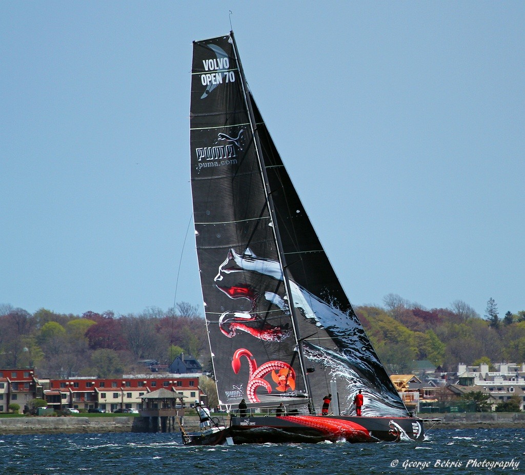 Puma Racing - first sail © George Bekris http://www.georgebekris.com/