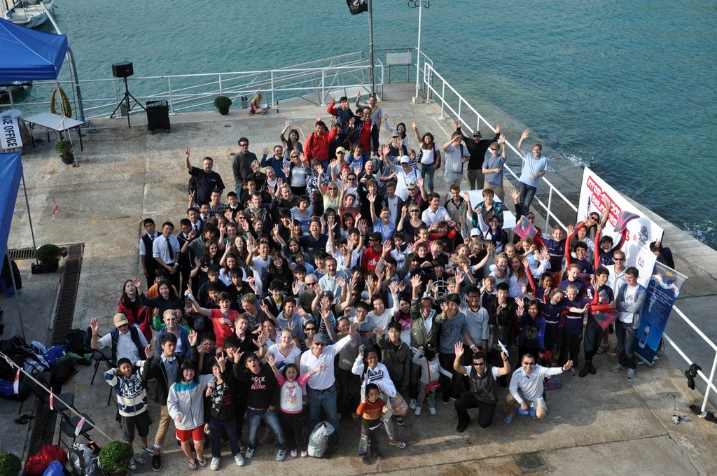 RHKYC Interschools Sailing Festival 2011 - quite a crowd! © RHKYC/Koko Mueller