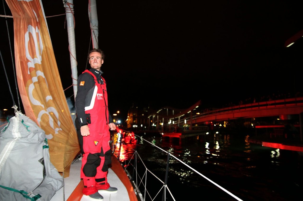 Forum Maritim Catala arrives in Barcelona - Barcelona World Race photo copyright  MMedir/FNOB taken at  and featuring the  class