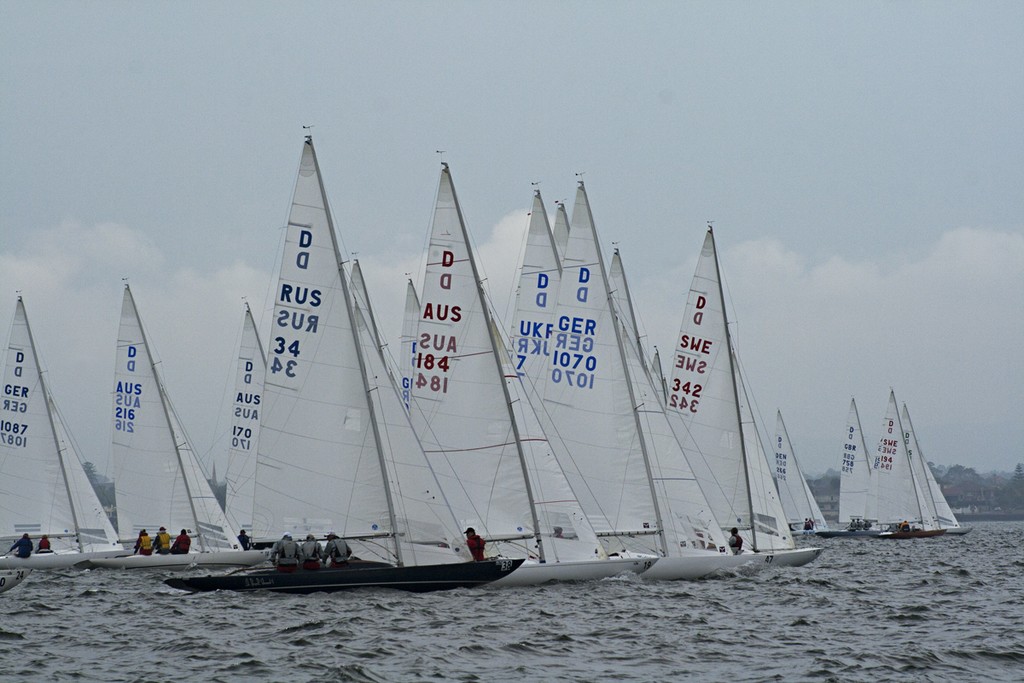 Start - Dragon Day 3 - 2011 World Championships photo copyright  Alex McKinnon Photography http://www.alexmckinnonphotography.com taken at  and featuring the  class