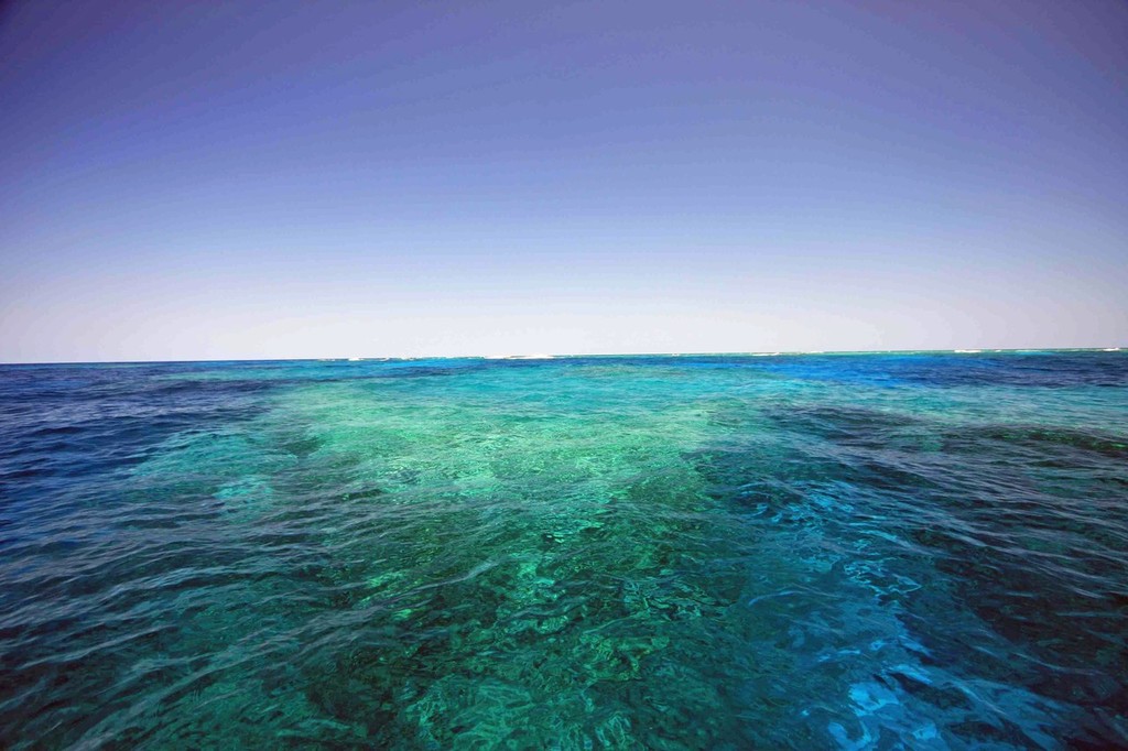 The reef maybe beautiful to the eye, but it is what lurks below that has anglers heading to this remote destination. photo copyright Jarrod Day taken at  and featuring the  class