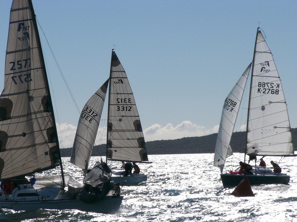 Busy At The Bottom Mark - 2011 Farr 727 Nationals © Fendall Halliburton