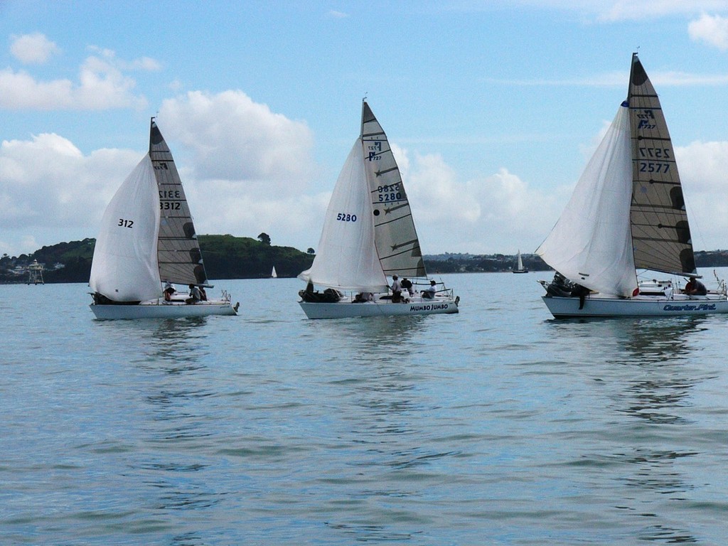 Drifting Finish In Final Race  - 2011 Farr 727 Nationals © Fendall Halliburton