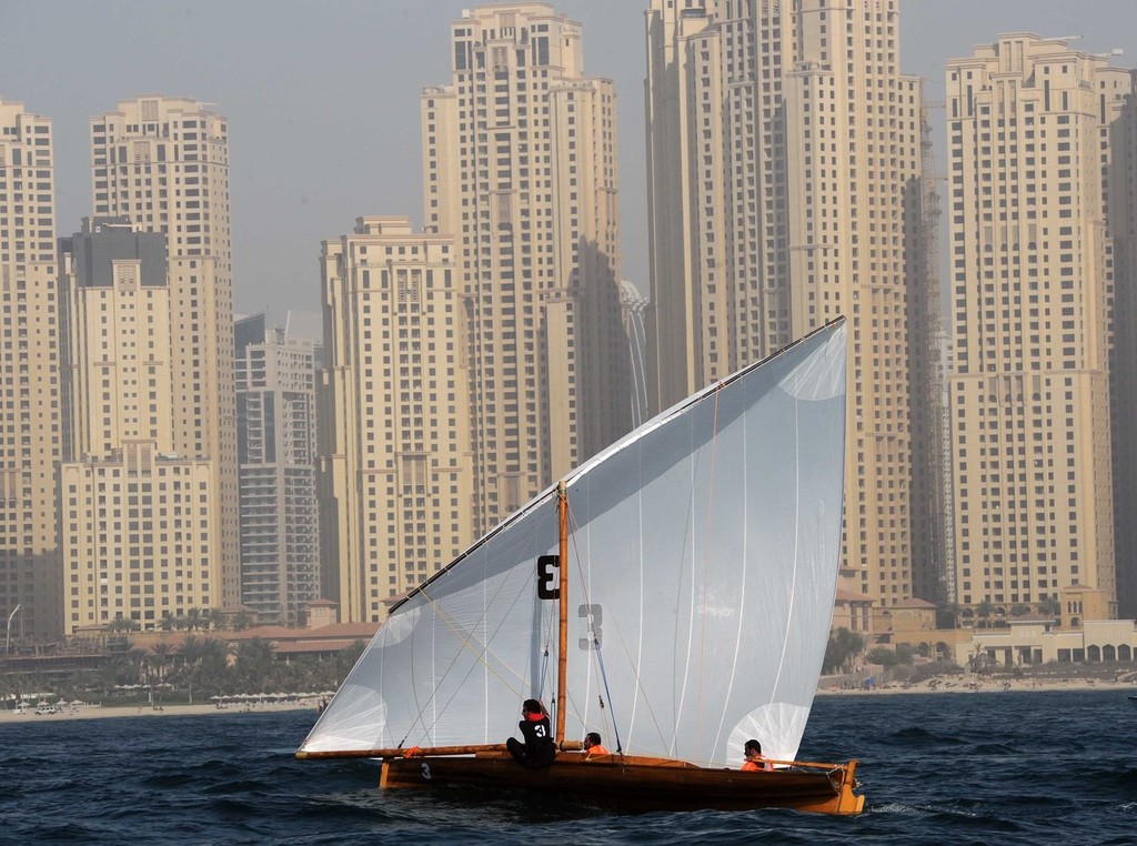 Majid Bin Mohammed Watersports Championships 2011 Dubai Traditional 22ft Dhow Sailing race  © DIMC