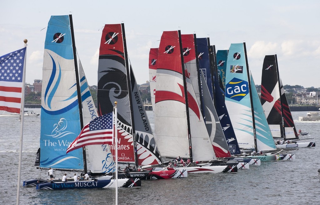 Start - Day 2 Boston Extreme Sailing Series &copy; Lloyd Images http://lloydimagesgallery.photoshelter.com/