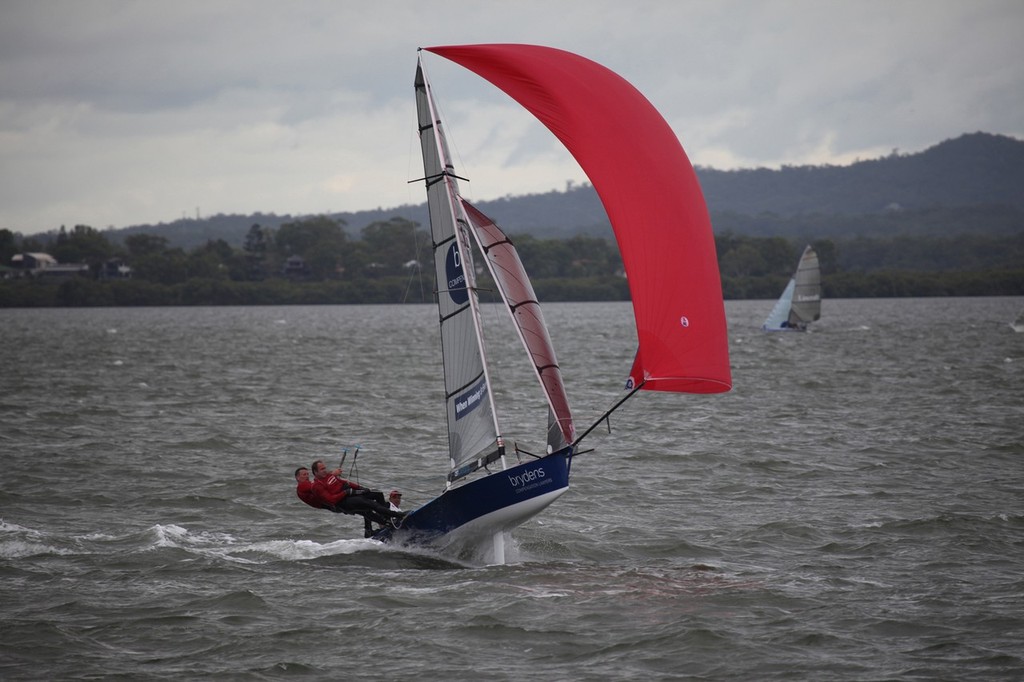 brydens compensation lawyers - Australian 16ft Skiff Champsionship photo copyright Michael Chittenden  taken at  and featuring the  class